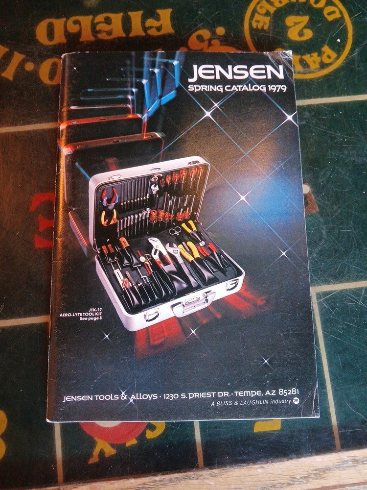 Vintage 1979 Jensen Catalog