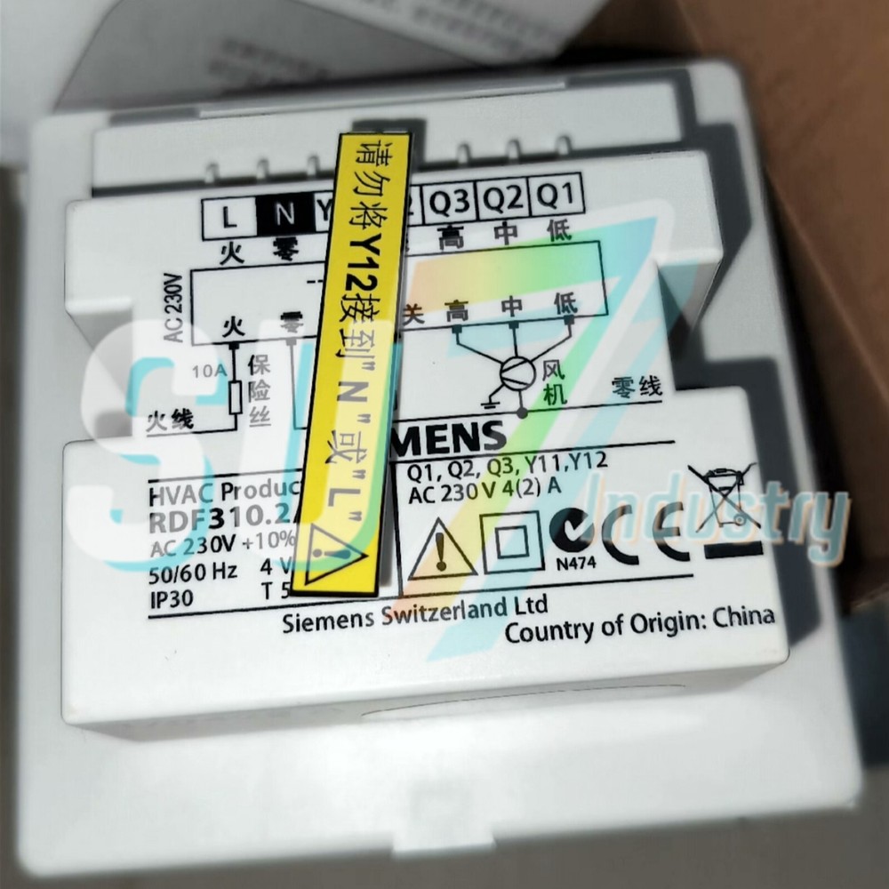 SIEMENS RDF310.2/MM Temperature Controller Switch# 1pcs New In Box