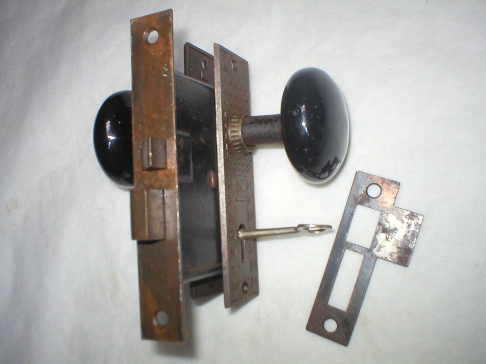 Antique Victorian Era Door Hardware