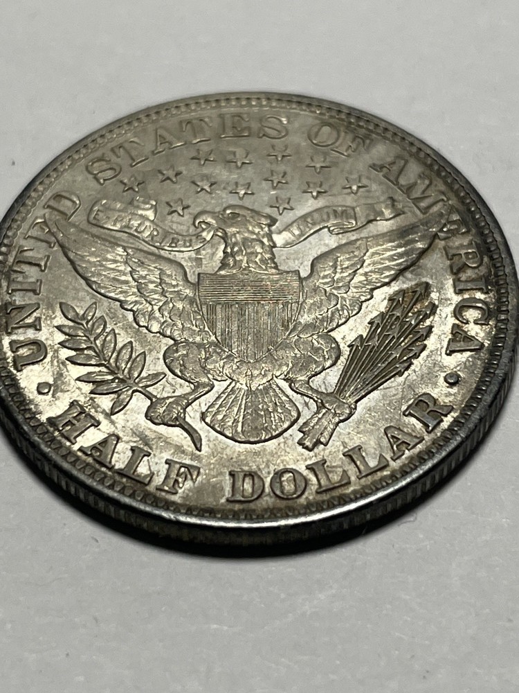 1898 P Barber Half Dollar,