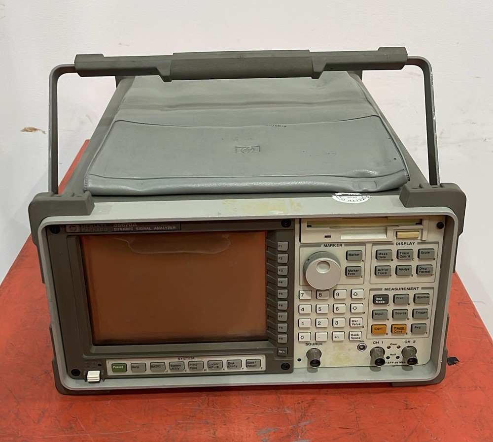 HP 35670A Dynamic Signal Analyzer FFT Audio Vibration Test System **AS IS