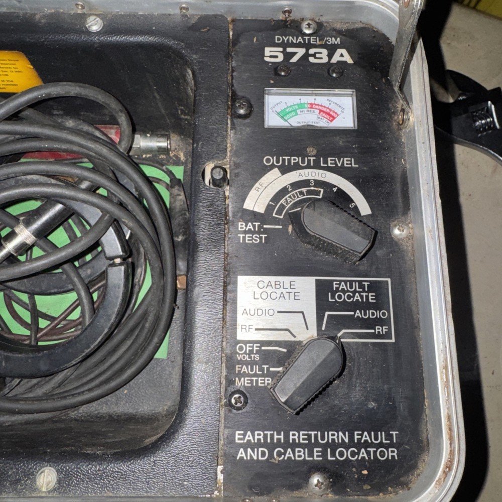 DYNATEL 3M 573A SHEATH FAULT CABLE LOCATOR SYSTEM