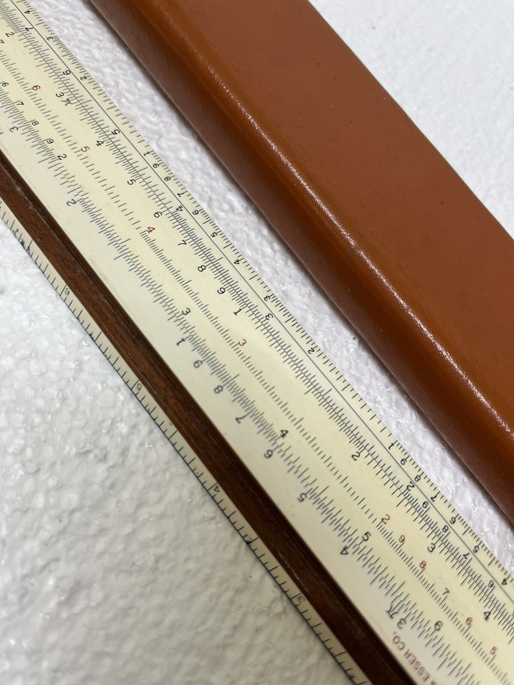 K & E708190 slide rule, ruler with case Hard To Find