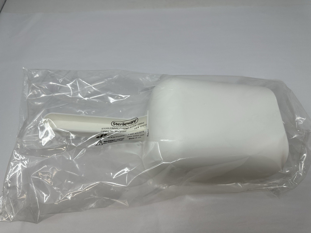 1 - NEW 1000mL White Polystyrene Sterile Sterileware Pharma Scoop