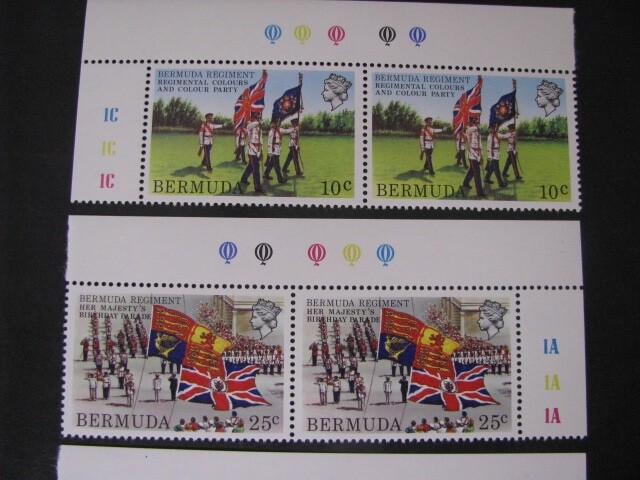 Bermuda Stamp Pair Set Scott # 423-428 Unused Never Hinged