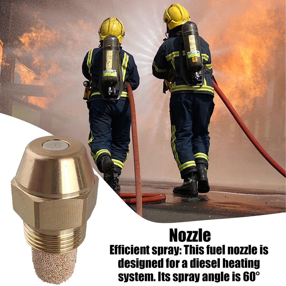 Nozzle for Oil Burner 60 Degree Waste Oil Burner Nozzle 0.35 GPH easy to use