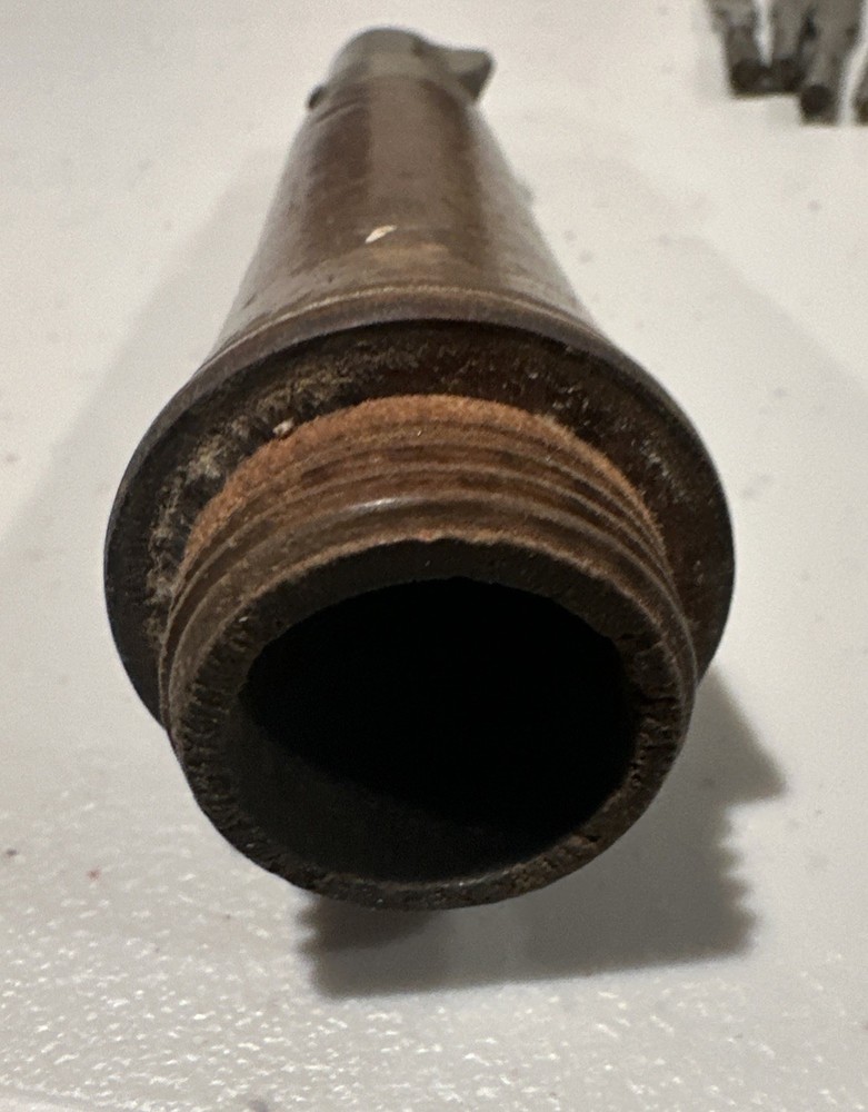 Vintage Hollow Wood Handle Tool Set With 9 Bits Tools