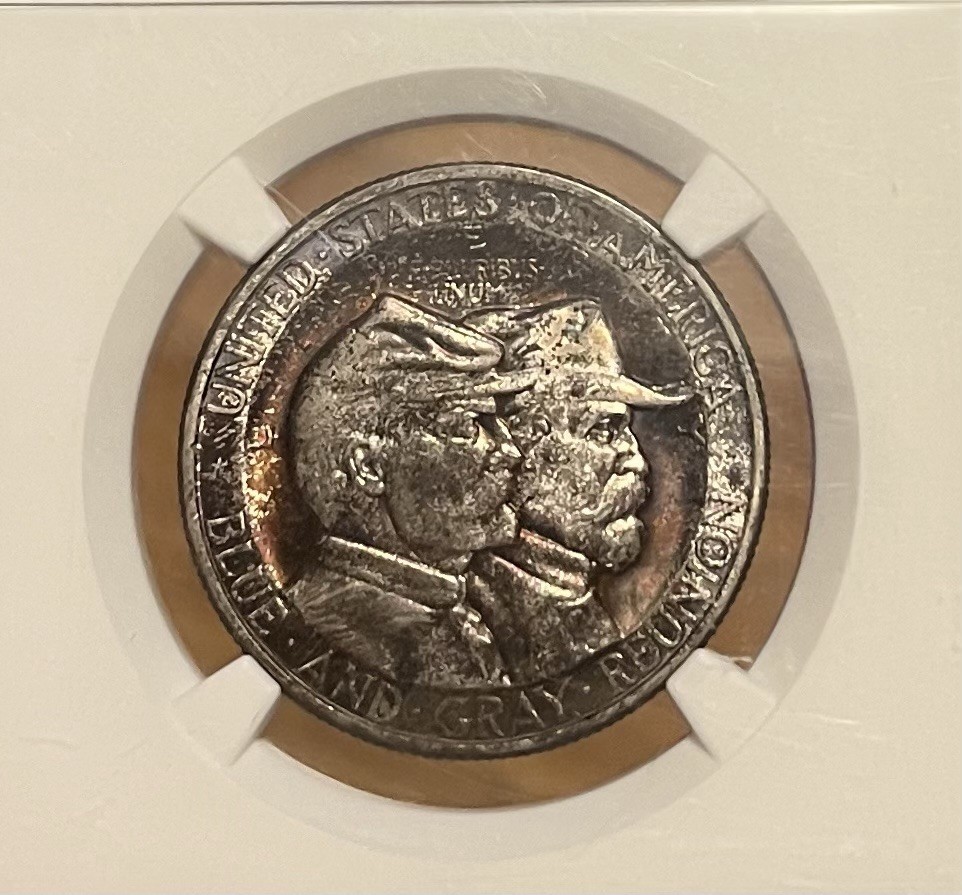 1936 NGC MS66 Gettysburg Commemorative Half Dollar