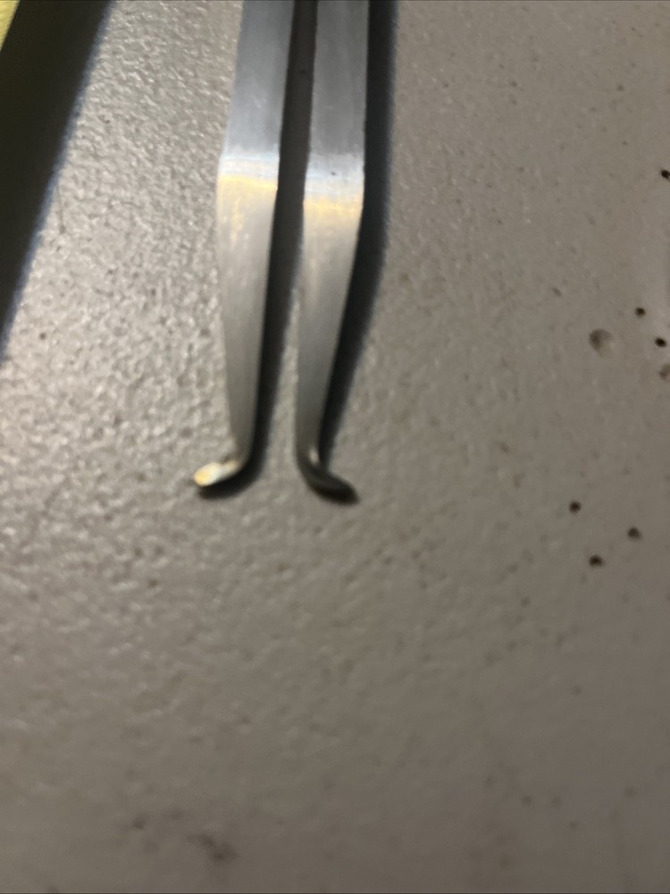 Alvin Spring Type Caliper & Divider 6" Set. Solid Nut ,Flat Legs West Germany