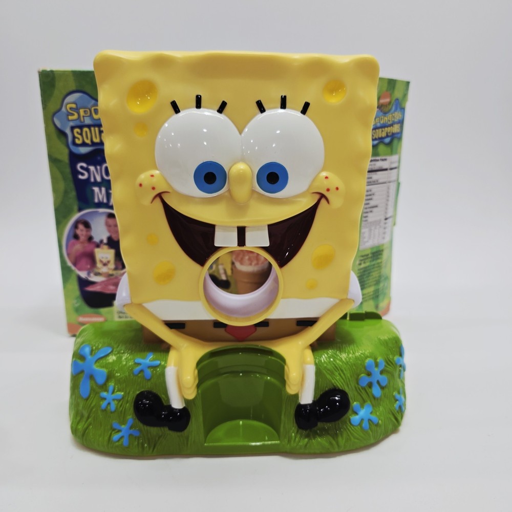 2001 SpongeBob Squarepants Sno-Cone Maker - Unused