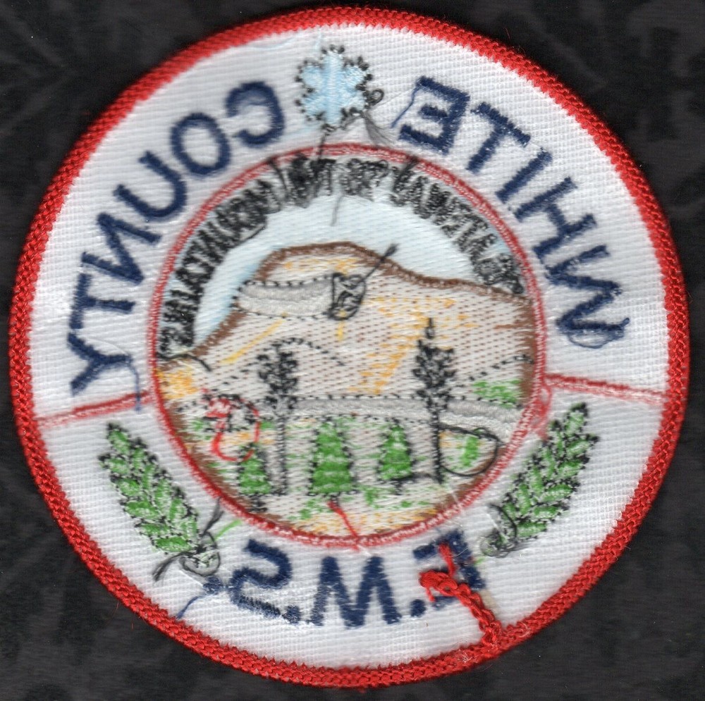 👀🤔😂👍 White County E.M.S. Georgia Shoulder Patch