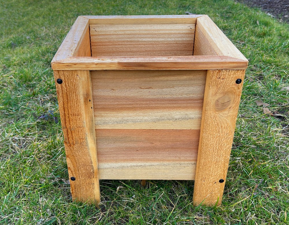 Cedar Planter Box - 14x14x14 - FREE SHIPPING