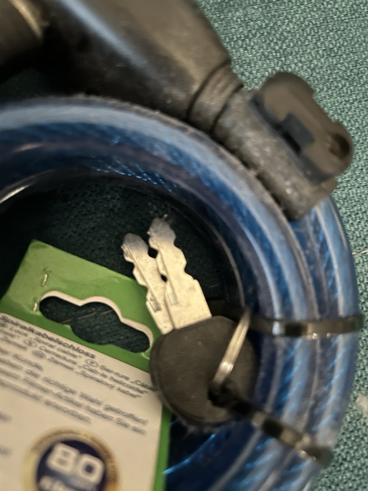 spiral cable lock