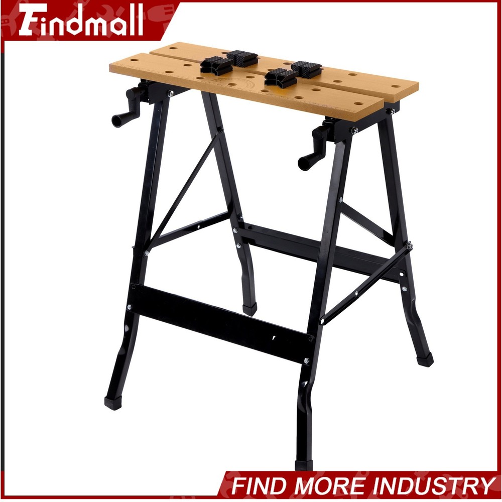 Findmall 220 Lbs Adjustable Foldable Workbench Portable Multi-Purpose Work Table