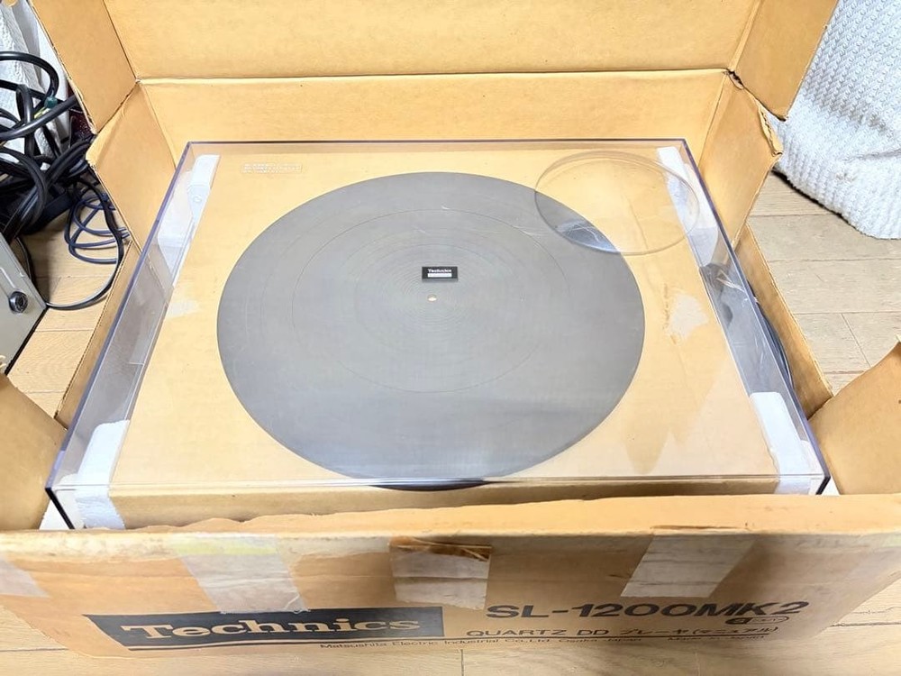 Technics SL-1200MK2 DirectDrive Turntable Quartz PitchCtrl w/Box FullyFunction