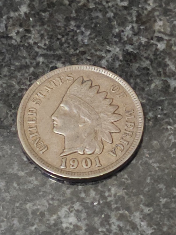 1901 Indian Head Small Cent