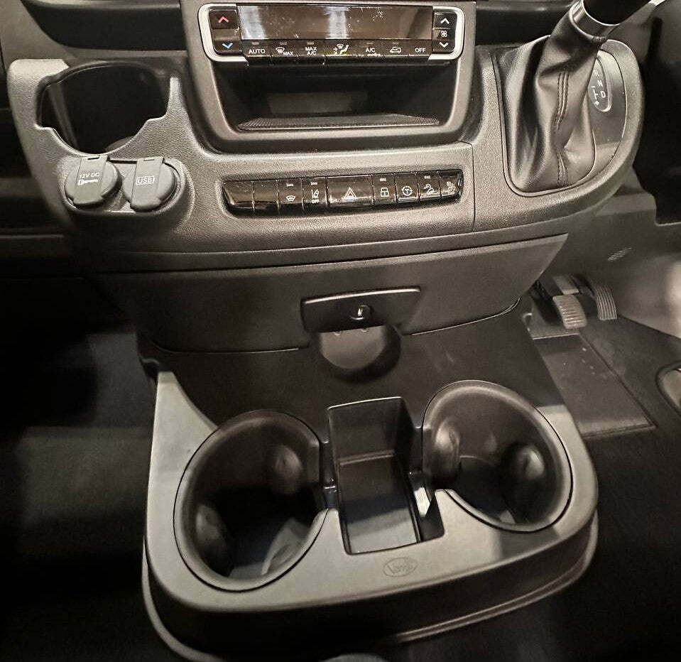 For Citroën Relay Black Cupholder Console - Stylish and Practical Upgrade
