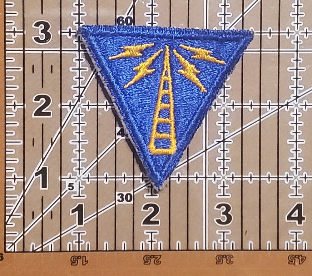 WWII Army Air Force Communication Specialist Shoulder Patch