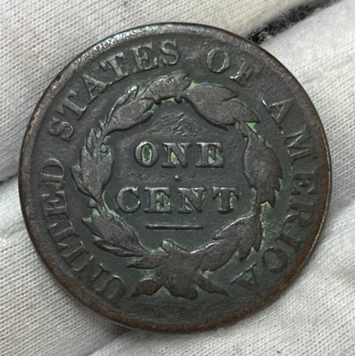 1827 US One Large Cent Coin