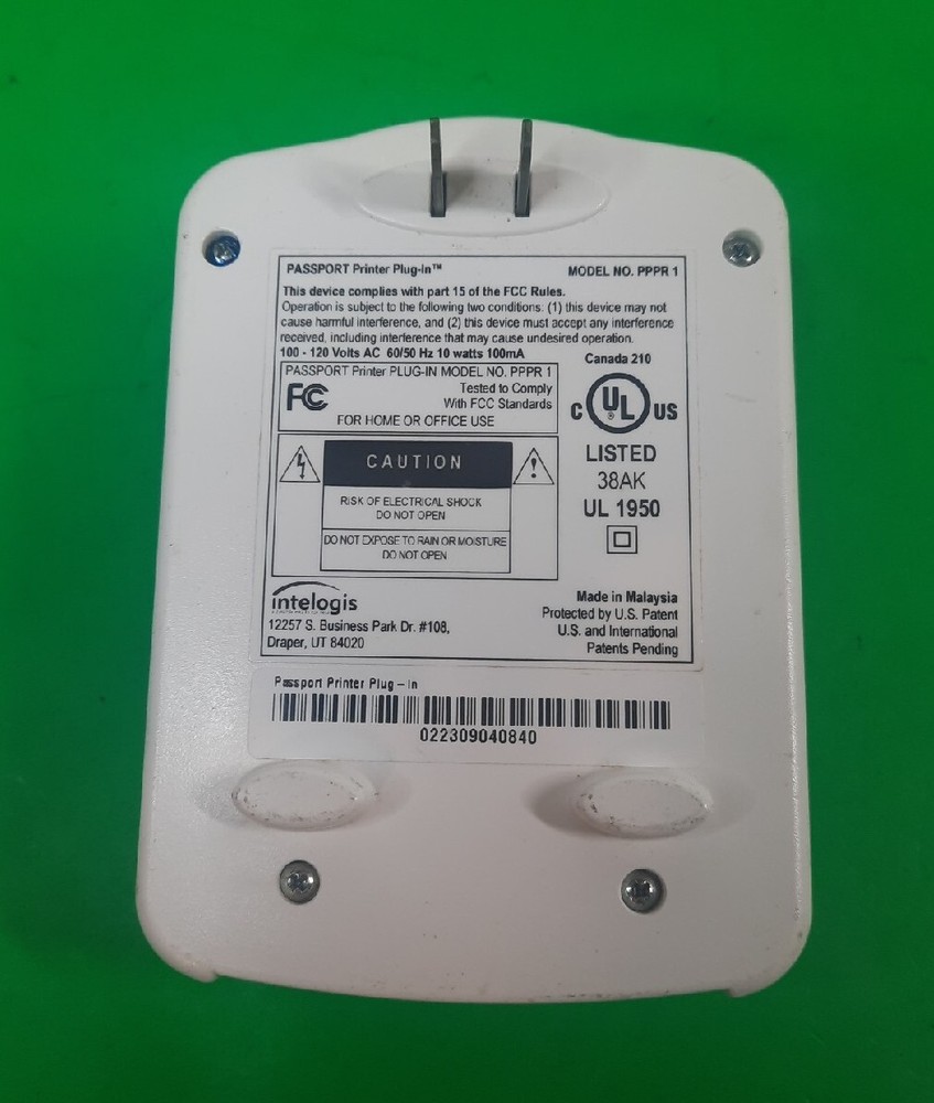 Passport Printer plug In PPPR 1