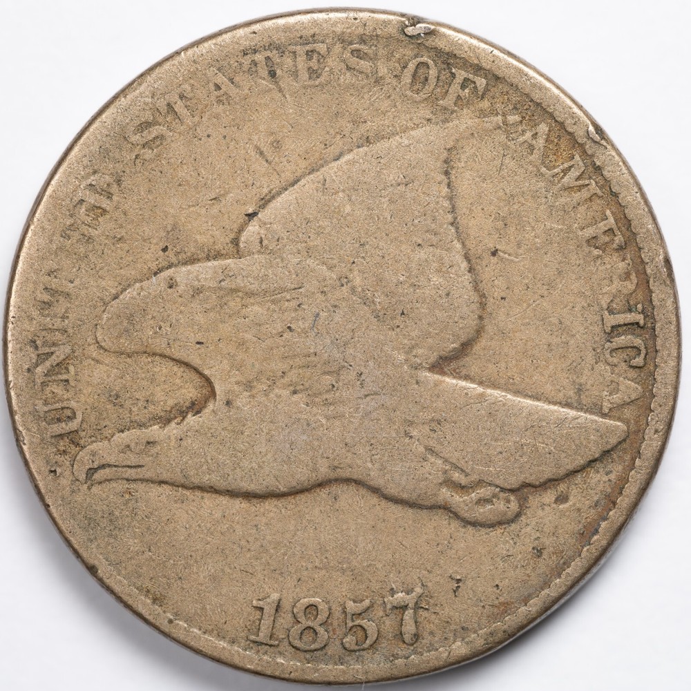 1857 Flying Eagle Cent Very Good (VG) a
