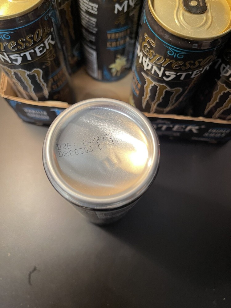 Monster Energy Espresso Vanilla & Cream 12 Full Cans