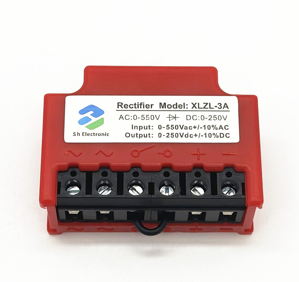 Rectifier model XLZL-3A half-wave brake rectifier module AC0-550V DC0-250V
