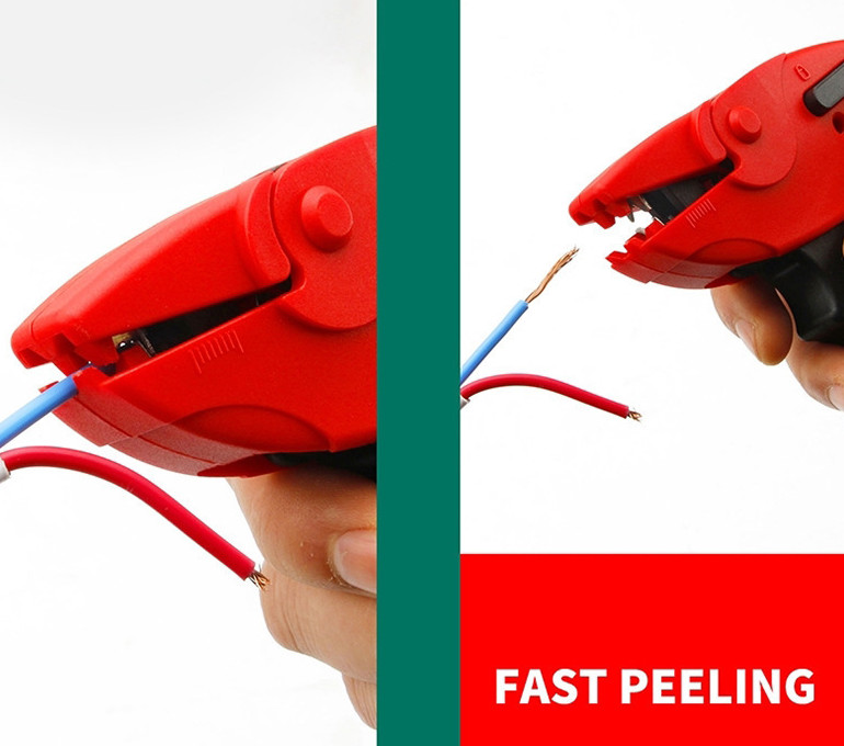 2 In 1 Wire Stripper Electrician Wire Cutter Automatic Wire Stripping Plier Tool