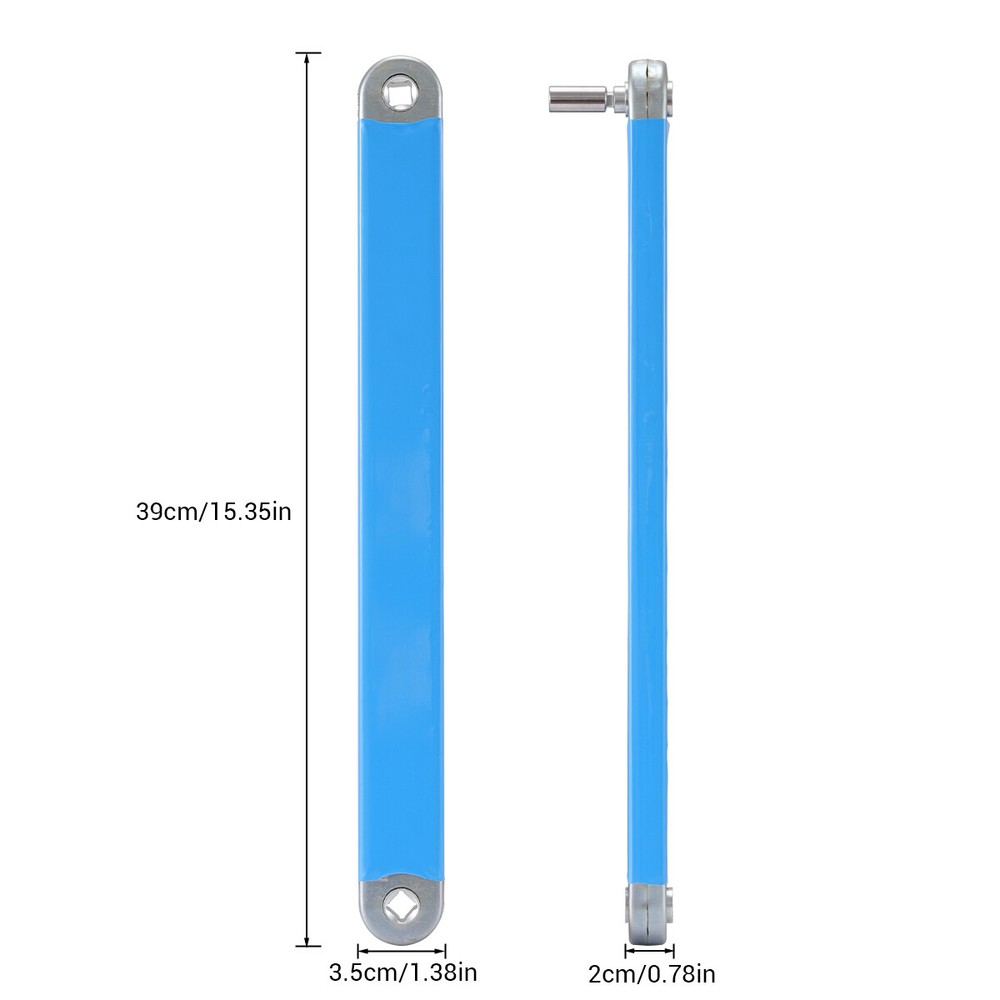 Impact Resistant Multifunctional Offset Extension Wrench Tight Reach Extension
