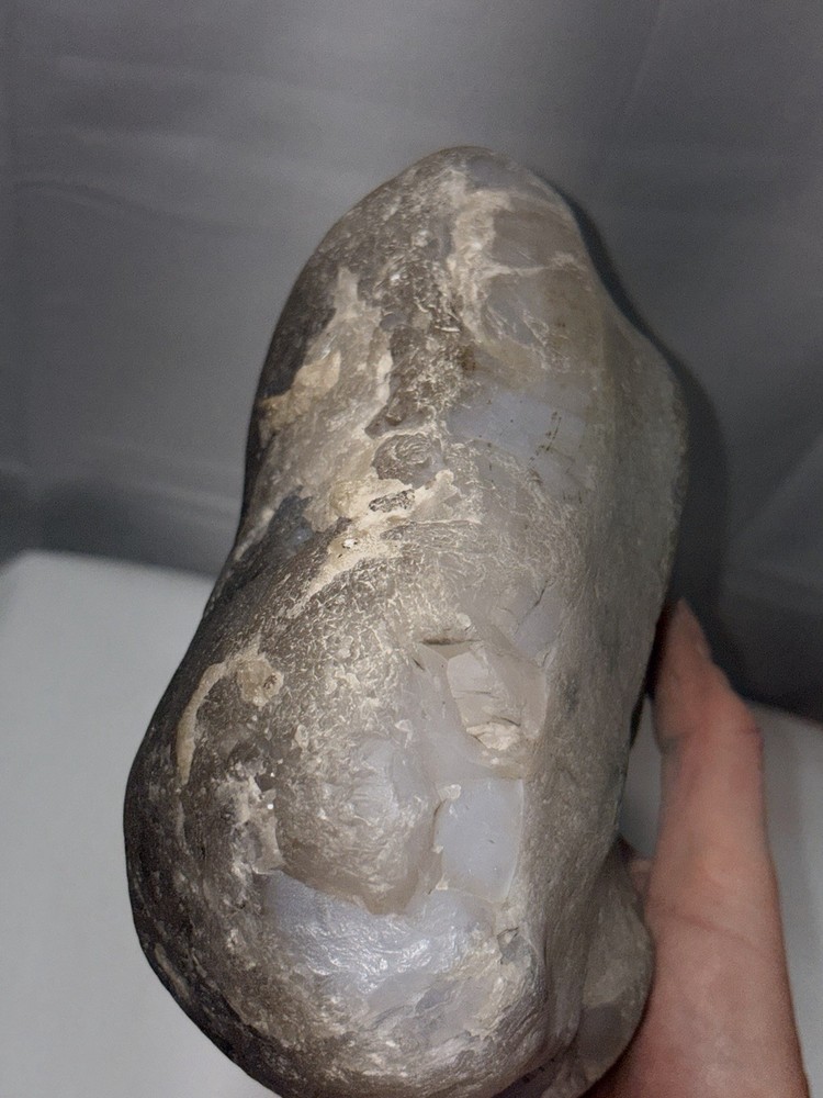 8.5 lb Blue Montana Moss Agate (stunning)