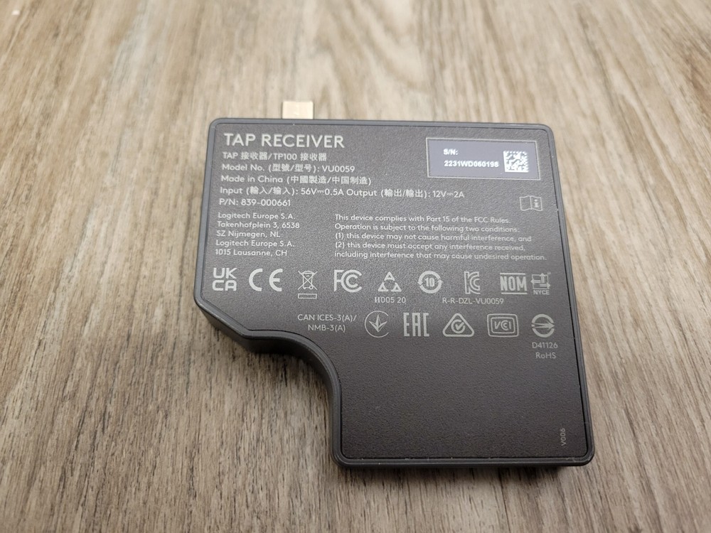 Logitech Tap Receiver 839-000661