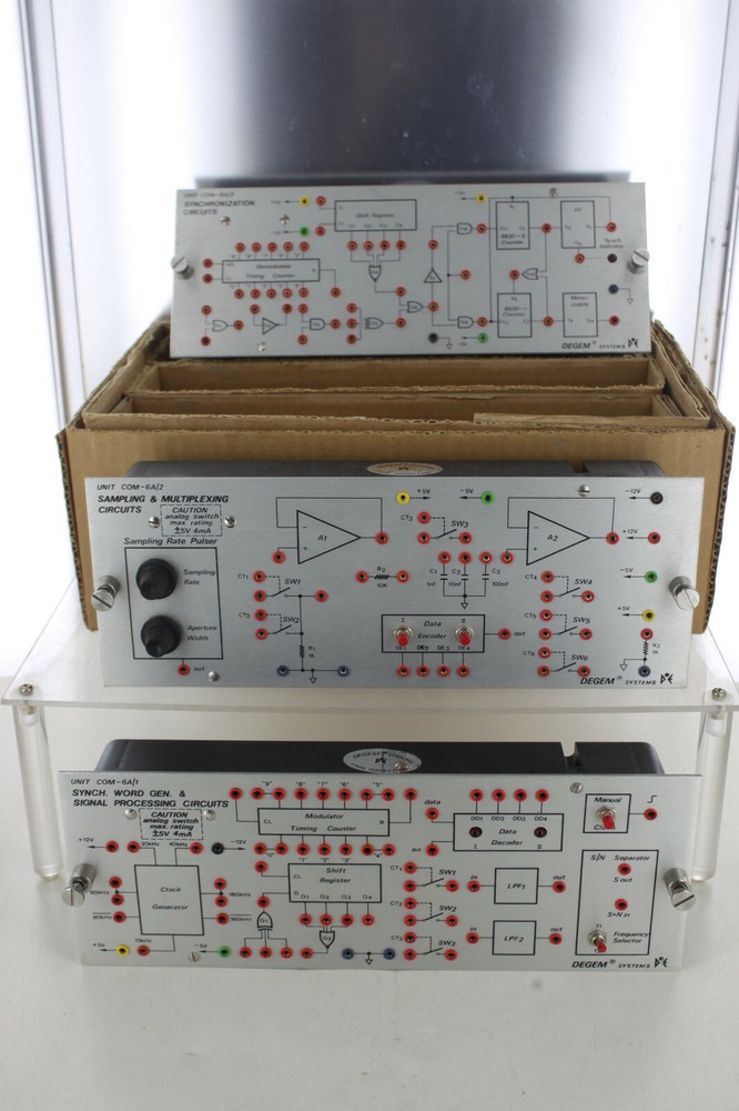 DEGEM SYSTEMS UNITCOM 6A PROCESSING MULTIPLEXING SYNCHRONIZATION CIRCUITS