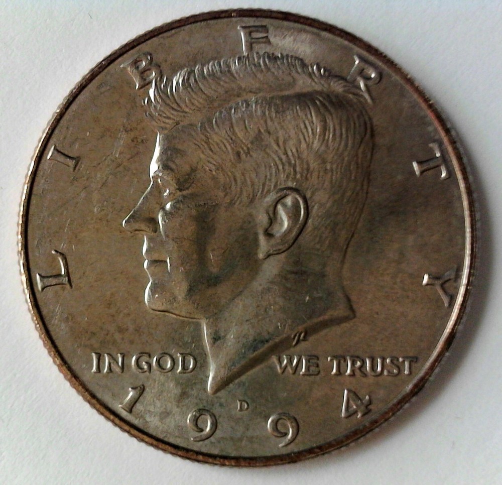 Space Shuttle Atlantis Docks - Colorized Half Dollar - Space Exploration NASA