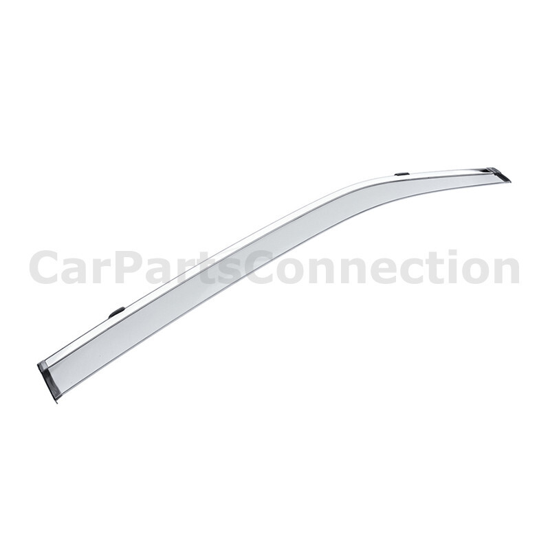 Wellvisors For Mitsubishi Eclipse Cross 18-23 Window Visor Deflector Chrome Trim