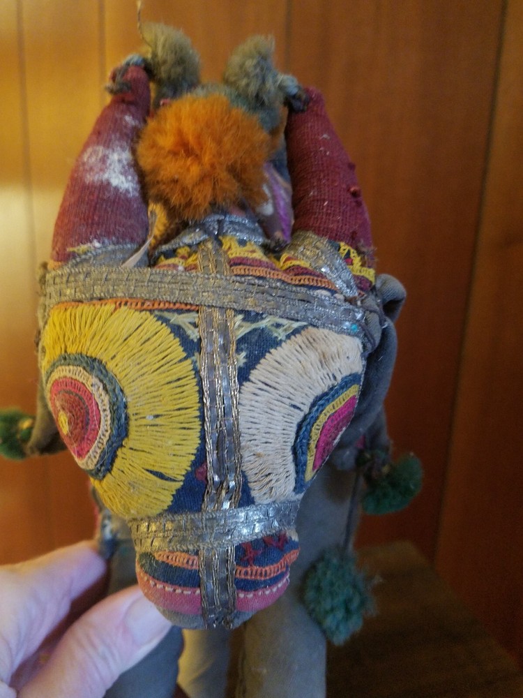 ANTIQUE DONKEY/MULE ***CLOTH, STUFFED***