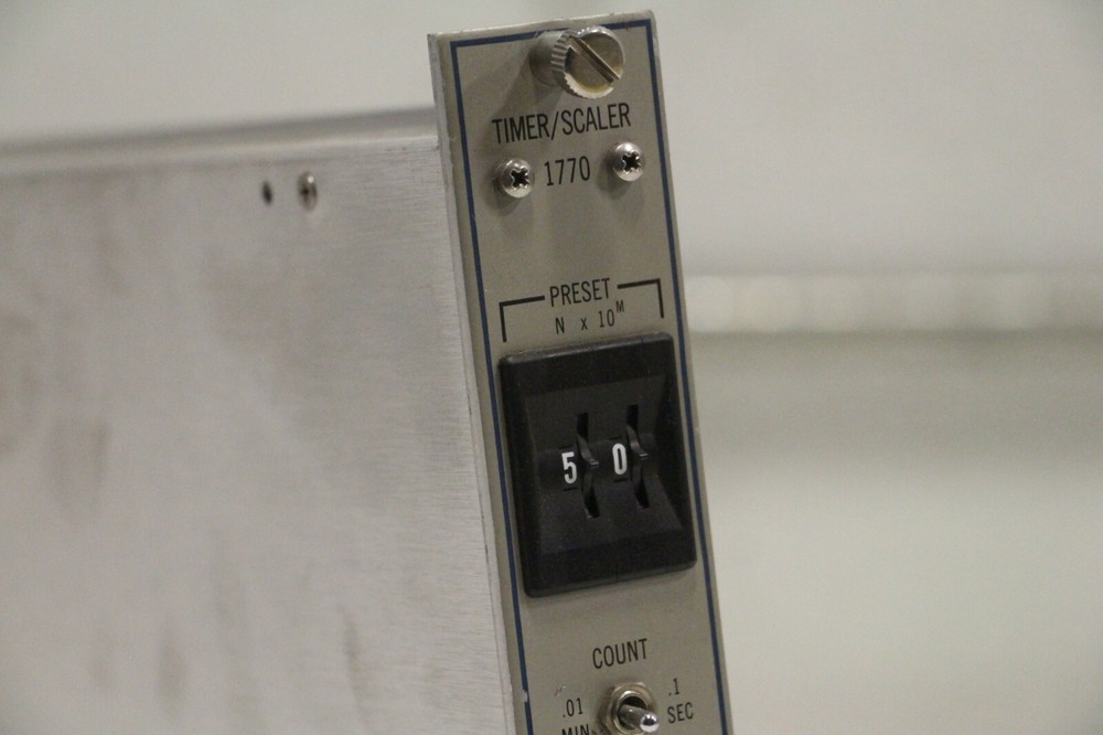 Canberra 1770 Timer Scaler Digital Readout Nim Bin Module Ortec Tennelec