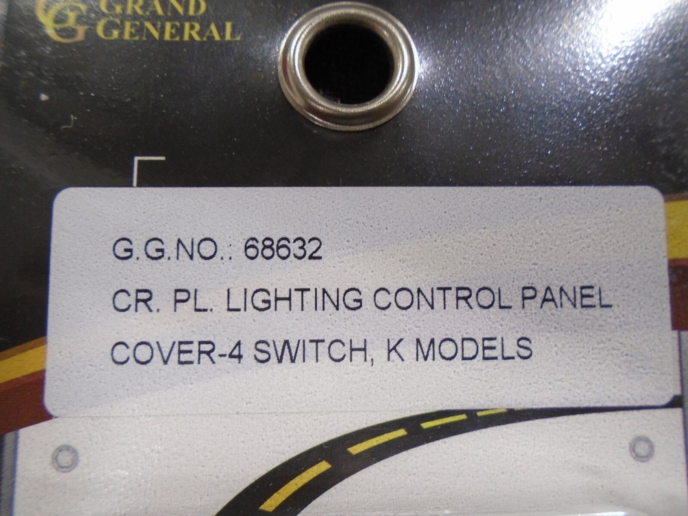 Grand General Chrome Lighting Control Panel Trim 68632