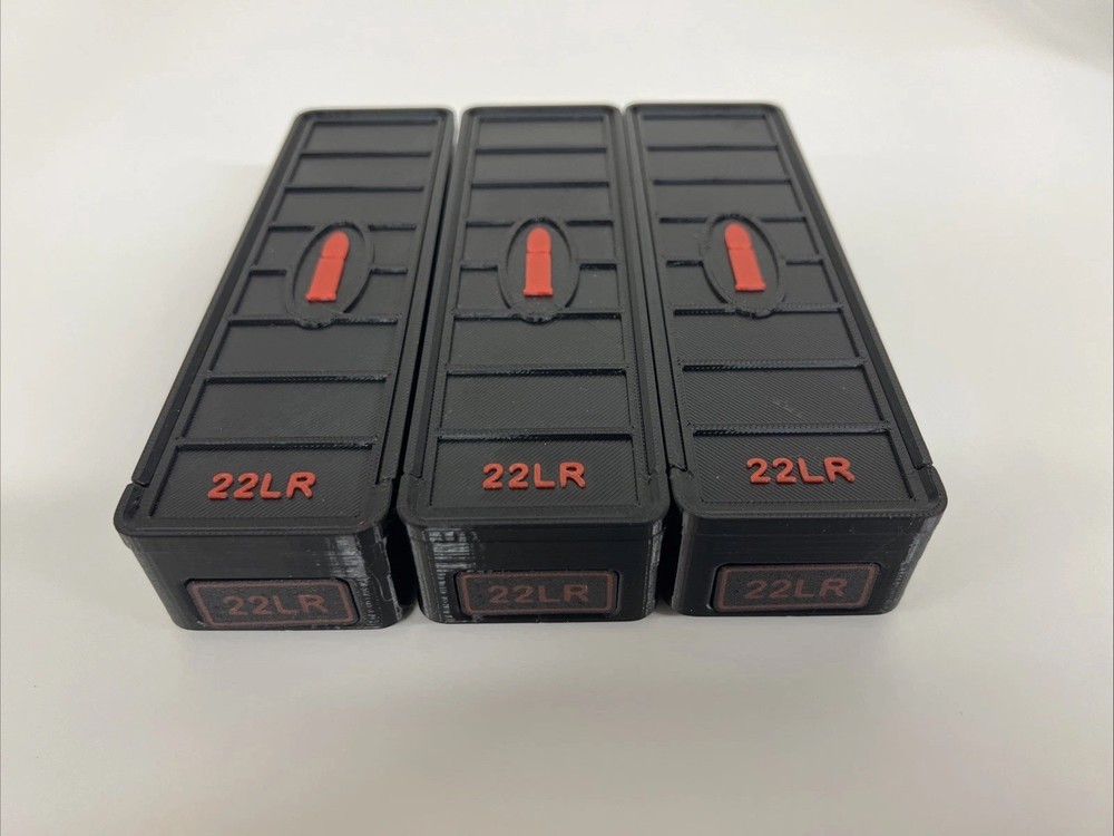22LR Ammo Box 100rd Capacity (3 Pack)