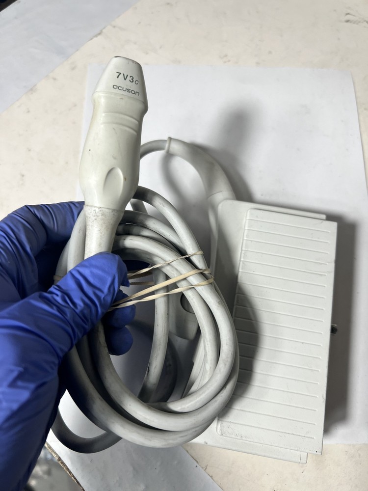 Siemens Acuson 7V3c Vector Array Ultrasound Machine Transducer Probe NICE UNIT !