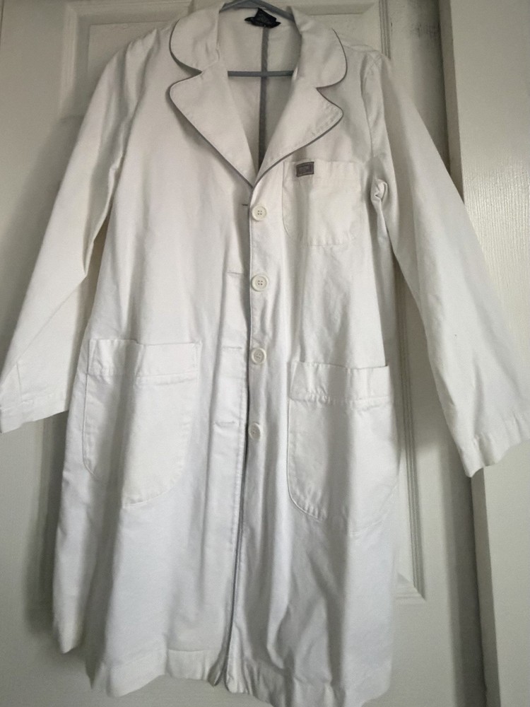 Blue Sky Scrubs Lab Coat Size Small Women’s