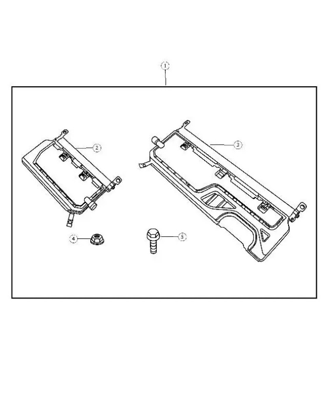 Genuine Mopar Hex Head Screw And Washer 6504288