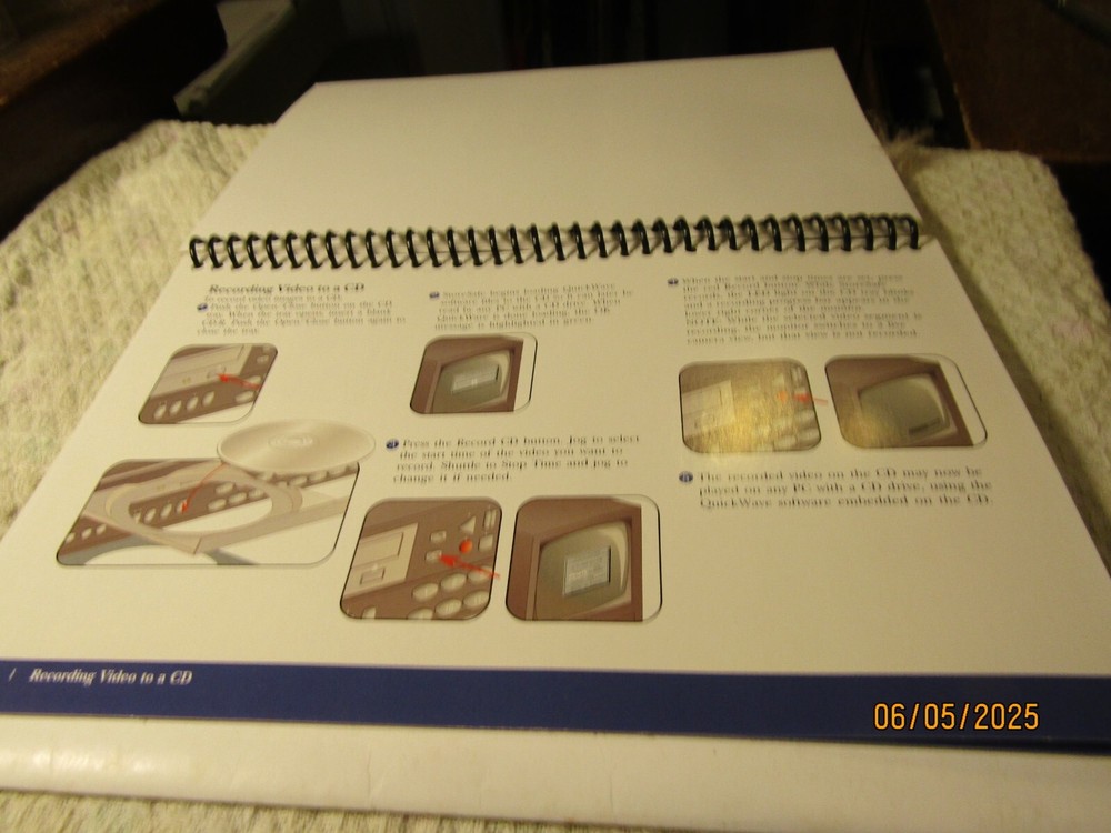 GE SECURITY STORESAFE Quick Start Guide CD Recorder Deck 2004