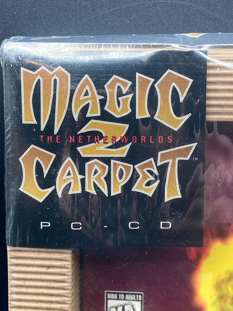 Magic Carpet 2: The Netherworlds Big Box Edition PC Game, Sealed