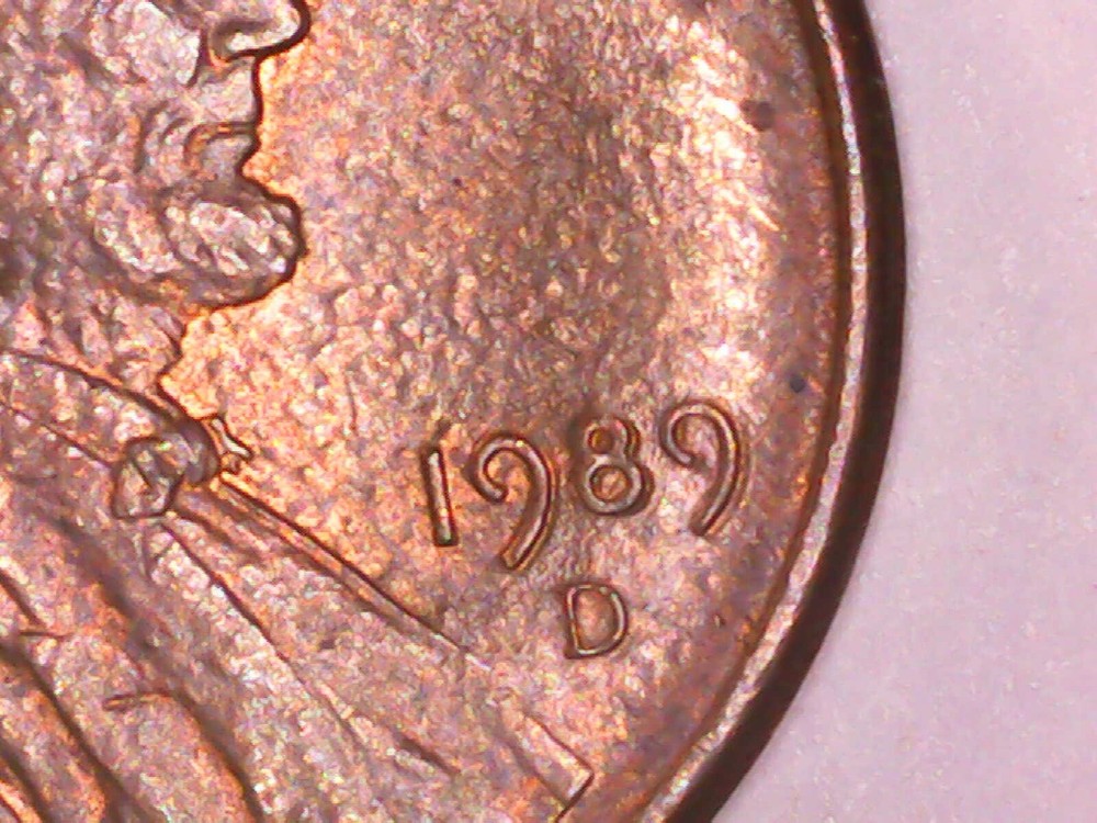 1989-D Lincoln Cent DDO Error “1989”