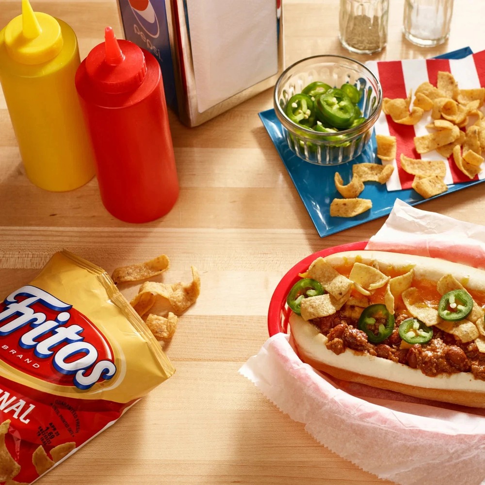 Fritos Scoops! Corn Snacks Party Size 15.5 oz Bag – 2 Pack