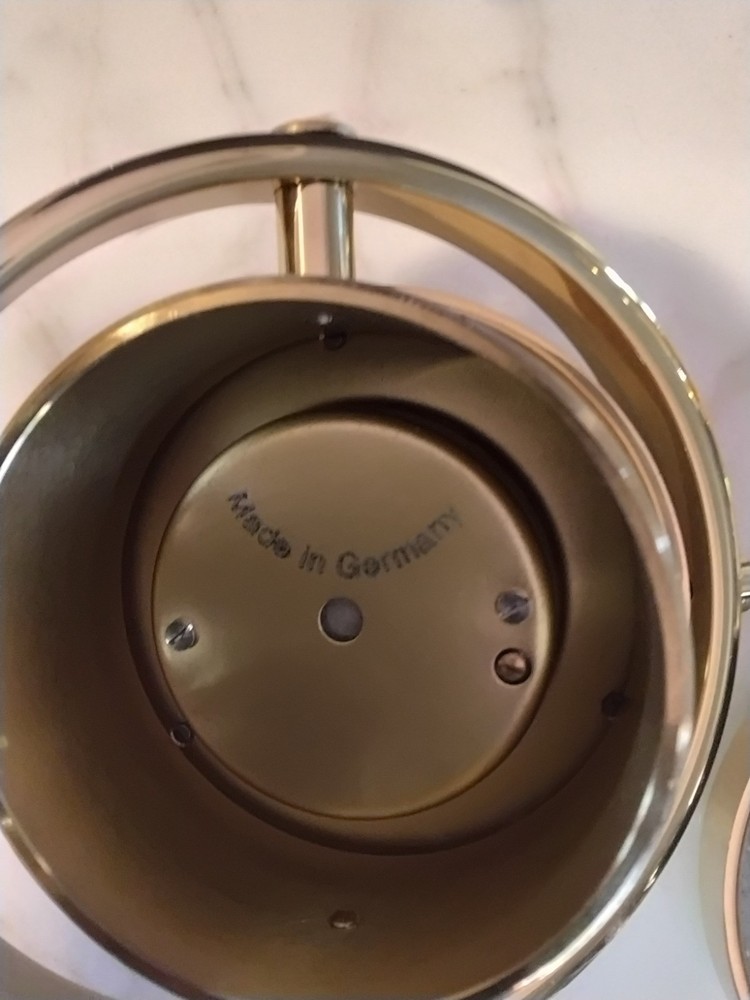 Weems and plath skipjack gimbal clock barometer