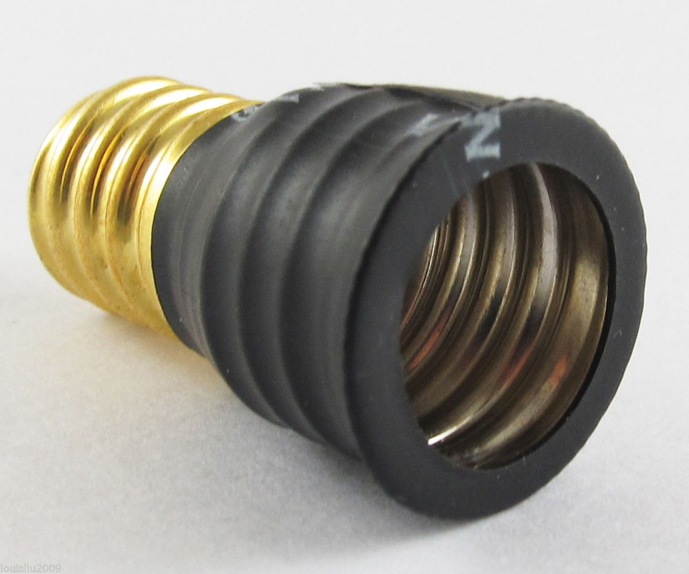 E14 to E17 Candelabra Base Socket LED Light Bulb Lamp Adapter Converter Holder