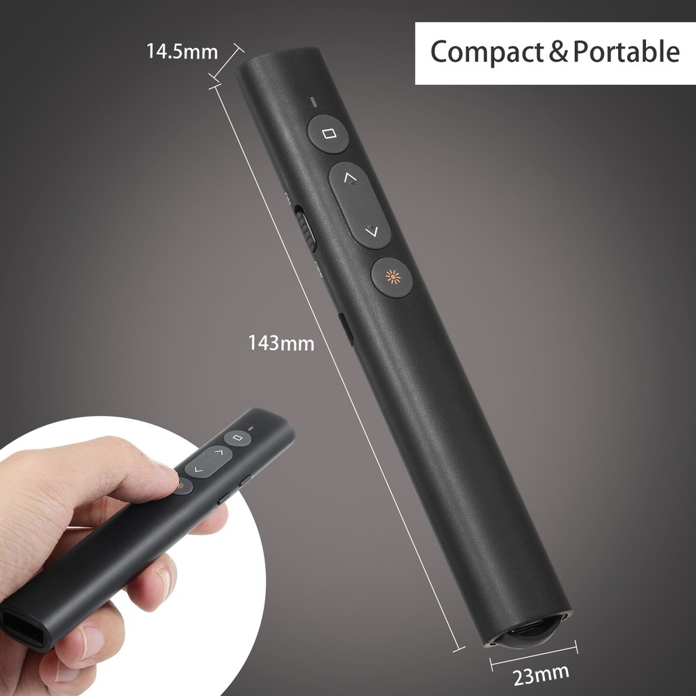 Bisofice Presentation Pointer for PowerPoint PPT Clicker with N4U7