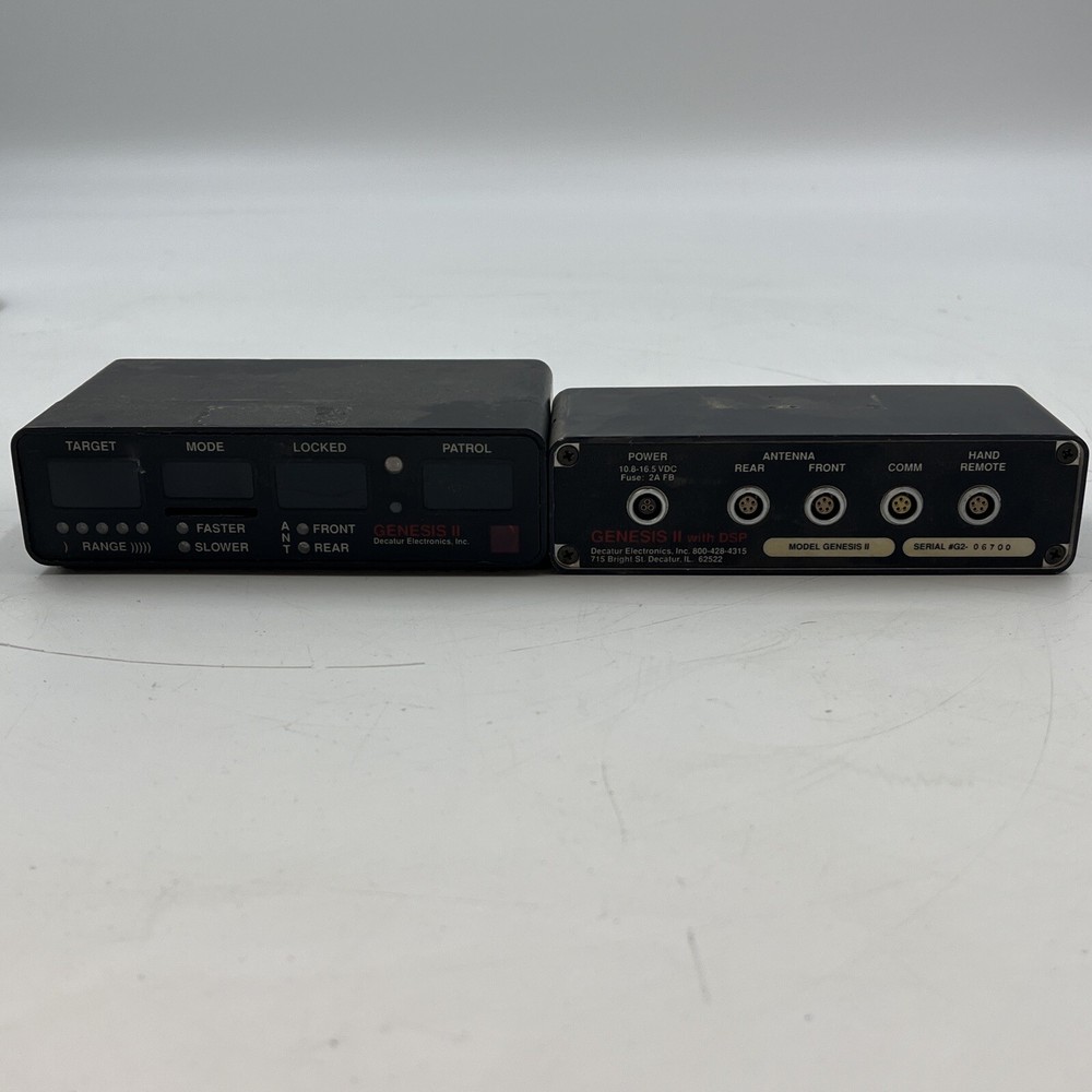 Genesis II Parts. Untested.