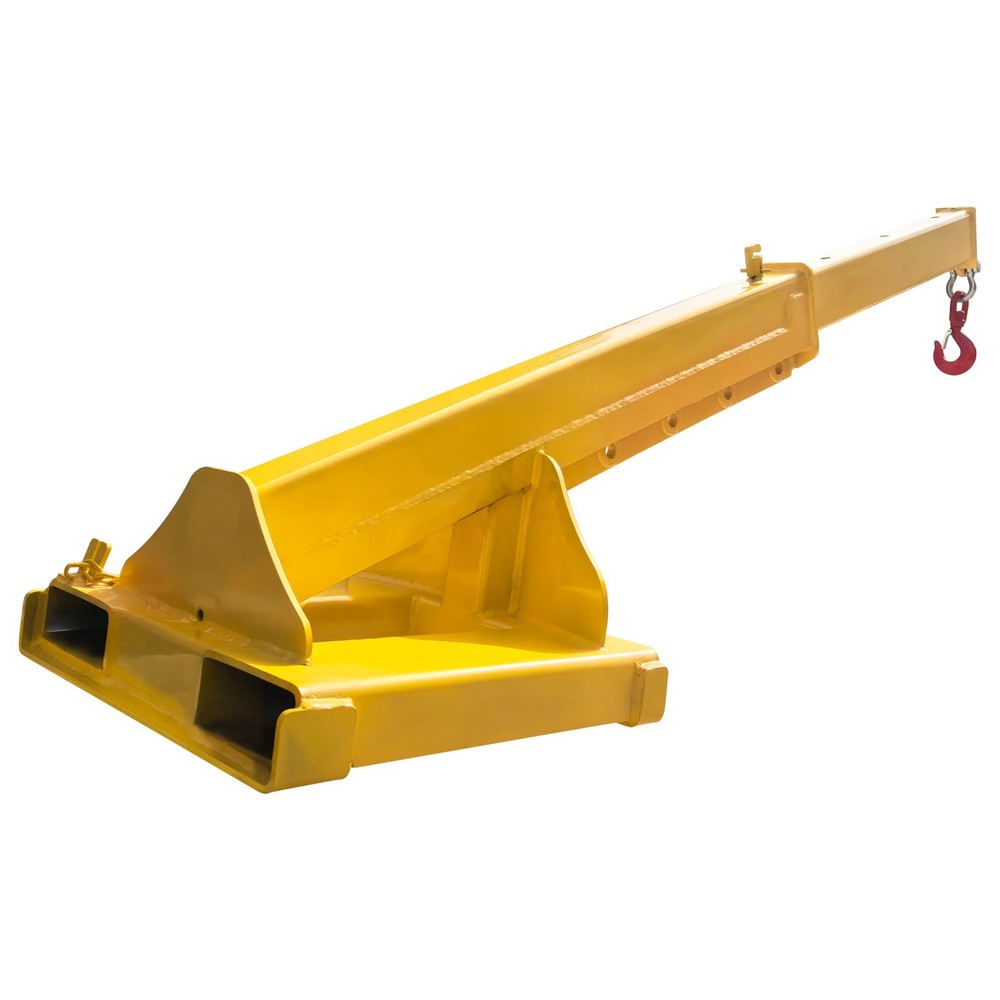 Industrial Adjustable Forklift Mobile Crane Forklift Crane Attachment 8800 lbs